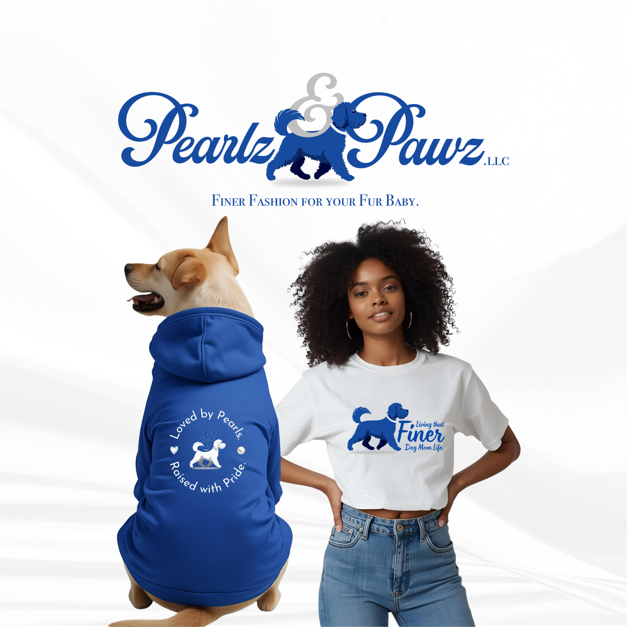 Pearlz & Pawz, LLC apparel brand for women of Zeta Phi Beta Sorority, Inc. and their pets.