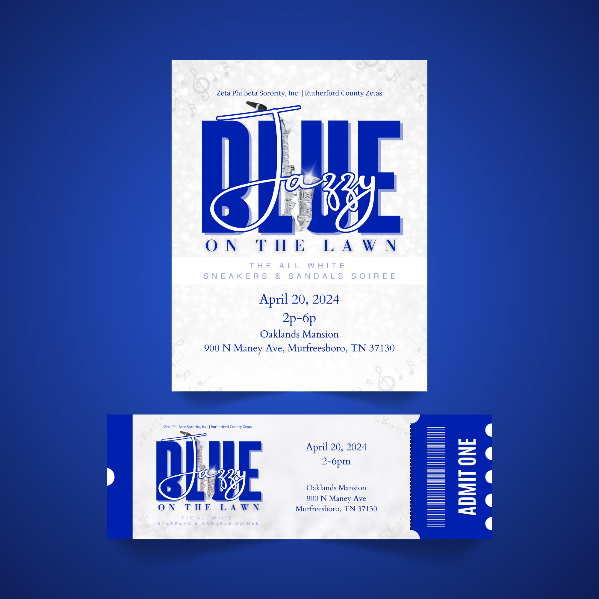 Jazzy Blue is an annual scholarship fundraising event put on by the Rutherford County Zetas.